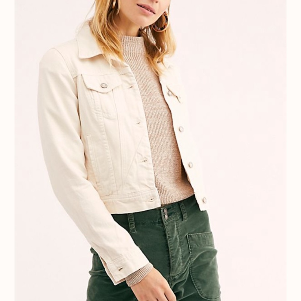 Free People Rumors Denim Jacket